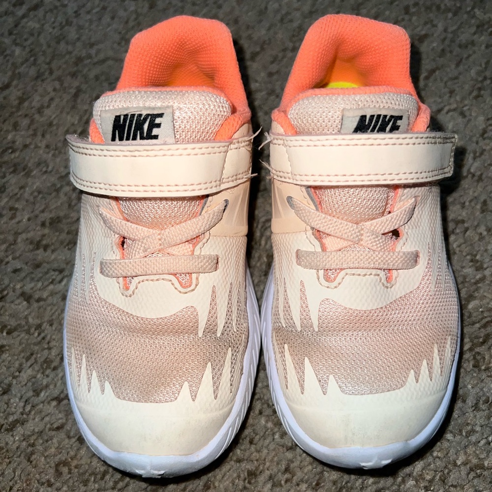 Nike Kids Sneakers- strap, size 9